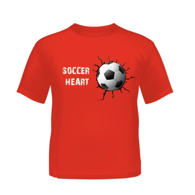 Camiseta Soccer Heart