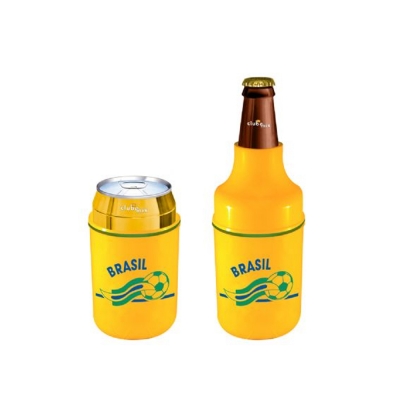 Porta Cerveja lata e garrafa pequena